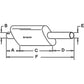 70249324 New Oval Muffler Fits Allis Chalmers Tractor Model 170 34" Long