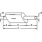 70249324 New Oval Muffler Fits Allis Chalmers Tractor Model 170 34" Long