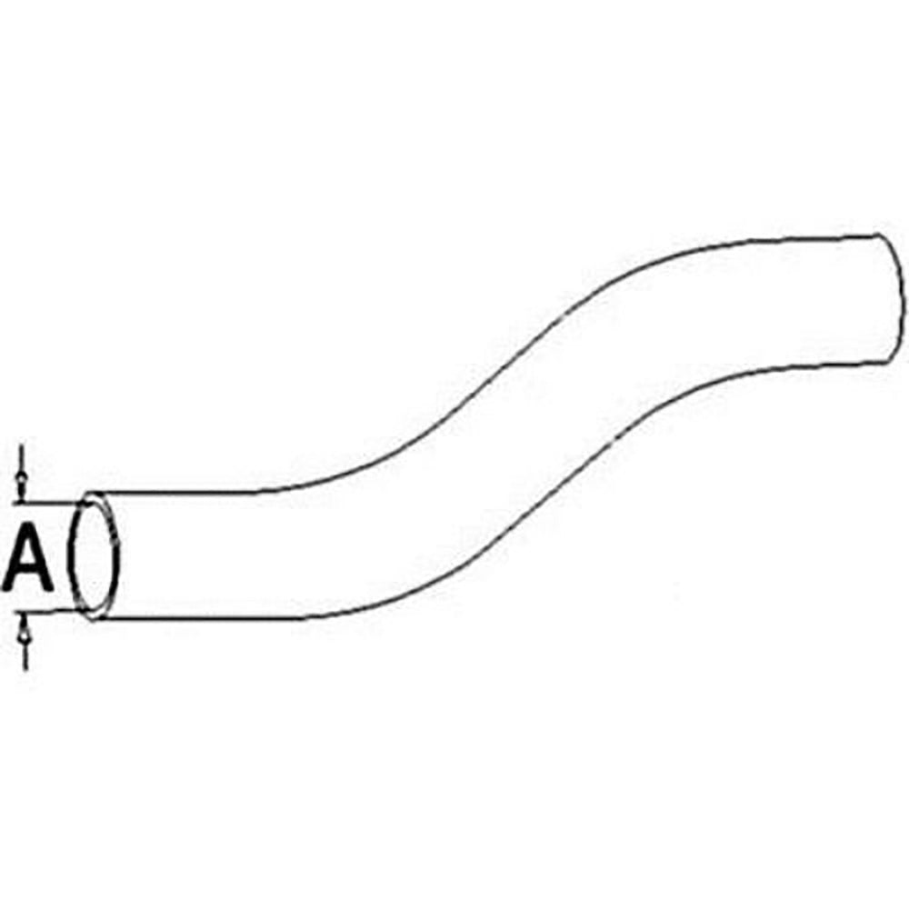 70249759 New Upper Radiator Hose Fits Allis Chalmers Tractor 170 175 Gas