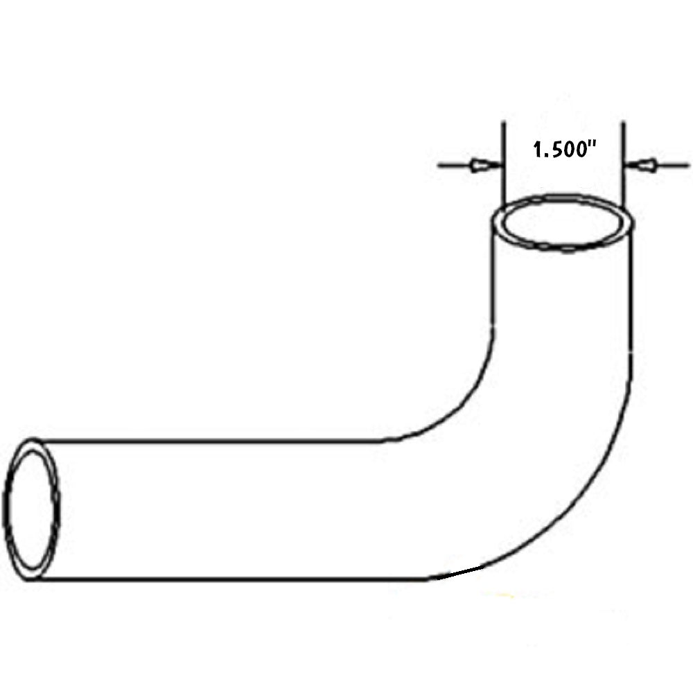 Radiator Hose - Lower Fits Allis Chalmers 175 170 70249760