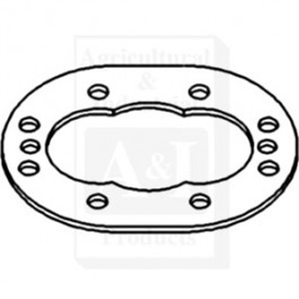 Hydraulic Pump Gear Plate Fits 190 190XT 190XTIII 200 210 220 70250351
