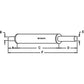 70250632 New 50" Vertical Round Body Muffler Fits Allis Chalmers Tractor 190