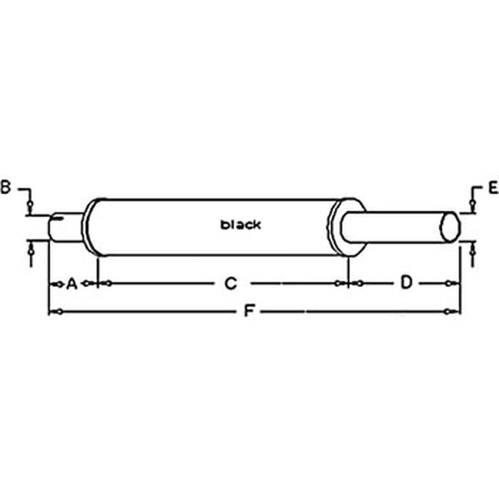 70253660 Muffler Fits Allis Chalmers 190XT 200 210 220 Tractors