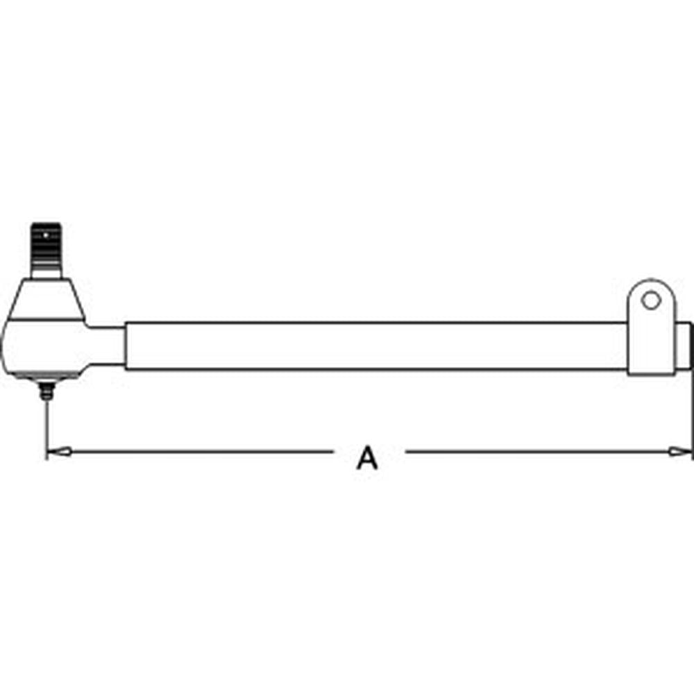 Female Tie Rod Fits Allis Chalmers Replaces 254661