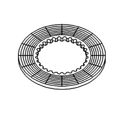 70256524 Bronze Friction Clutch Drive Plate Fits Allis Chalmers 185 190 200 7000