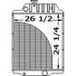 Radiator Fits 7000 70260432 A-70260432 A-70260432-A