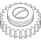 Reverse Gear w/ Bushing, Fits Allis Chalmers Models 7000 70261963 70261963-A