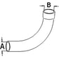 Radiator Hose - Upper Fits Allis Chalmers 7020 7010 70262102