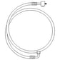 Air Conditioning Hose Line-Compressor to Condenser Fits Allis Chalmers 7000 7020