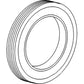70263021 New Seal Fits Allis Chalmers Tractor 6060 6070