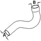70264171 New Lower Radiator Hose 2.25" Small ID Fits Allis Chalmers 8010