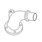 Exhaust Manifold Elbow Fits Allis Chalmers 7030 7040 7045 7050 7060 70267640
