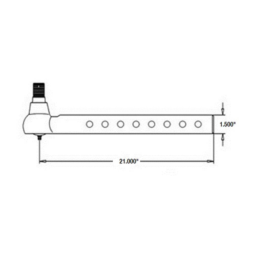 HD70269353 Outer Tie Rod, 2WD Fits Allis Chalmers