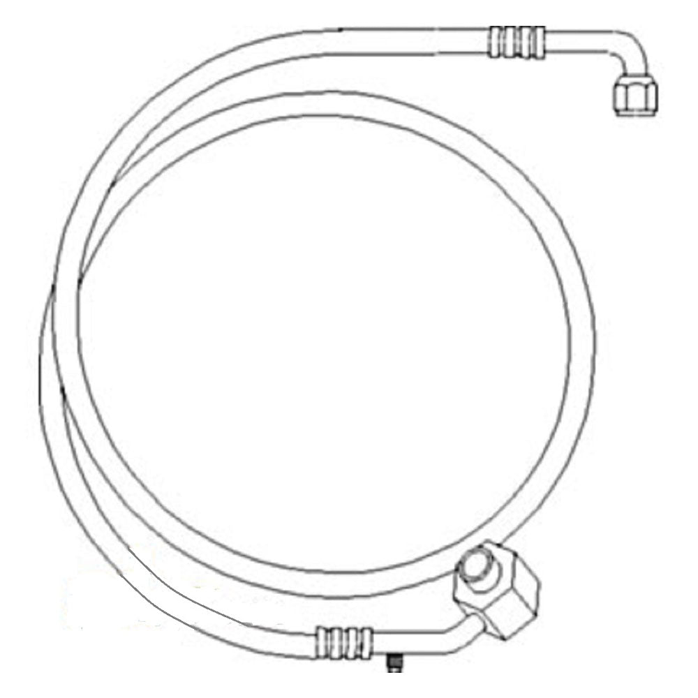 70276112 New Compressor to Condensor Line Fits Allis Chalmers 8030 8050 8070