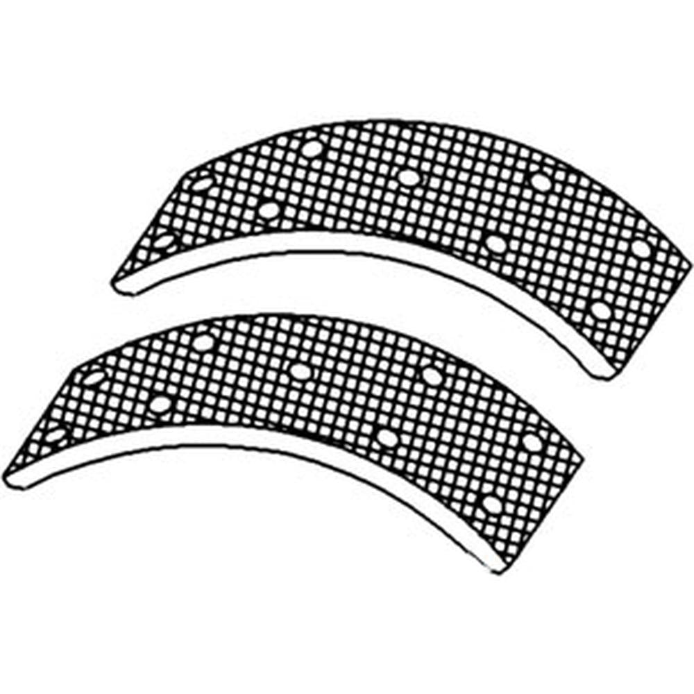 70276950 Brake Shoe Lining w Rivets Fits Allis Chalmers Tractor D17 WD45 7023163