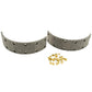 70277309 Brake Linings Fits Allis Chalmers Tractor Models D10 D12 +