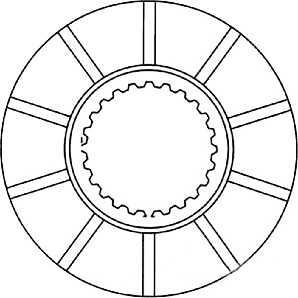 Bonded Brake Disc Fits Minneapolis-Moline Replaces 70277355