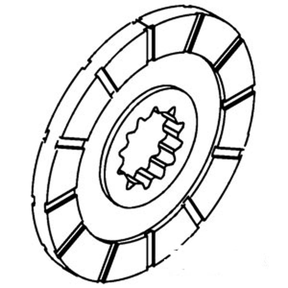 704422R93 Fits Case IH Brake Disc Compact Tractor for Models 275, Tractor B414