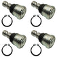 (4) Front Suspension Ball Joint 7082507 Fits Polaris Ranger XP 1000 RZR XP 900