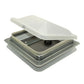 Universal Roof Vent Non-Powered with Exchange Lid - 14" White