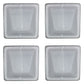 Pack of (4) Roof Vent Non-Powered with Exchange Lid - 14" White