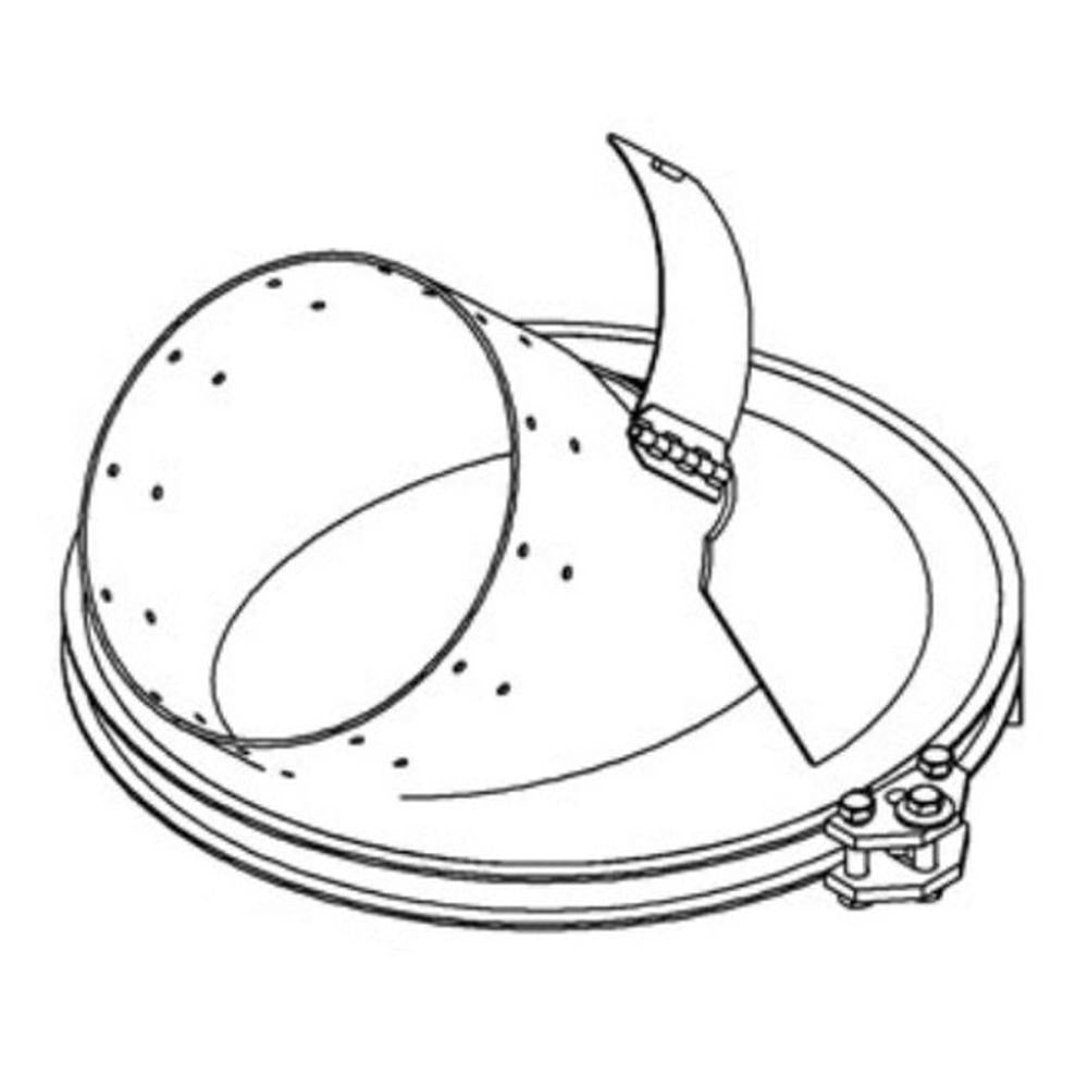 71333439 Unloading Auger Collar Assembly for Gleaner Combine L L2 M2 M3 N5 N6