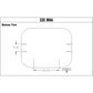 Three-Piece Seat Set R1028 Fits IH / Fits FARMALL Tractors