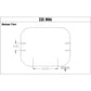 New Vinyl Seat Assembly Fits International Harvester Fits FARMALL 806 1256