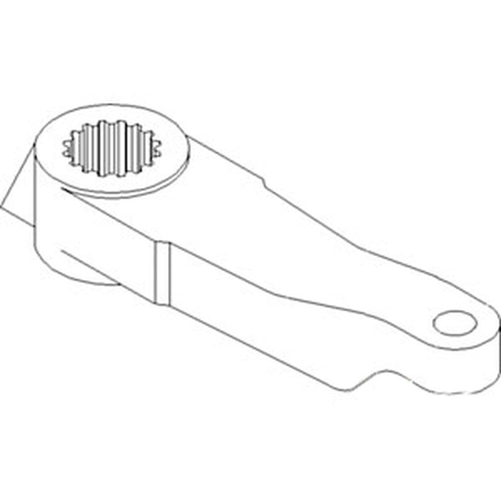 71785SAL New LH Steering Arm for TAPER-LOK Spindle Fits Case-IH Tractor Models