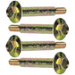 Qty 4: Wheel & Bolt Combo Fits Toro Replaces 112-0677-3SPOKES