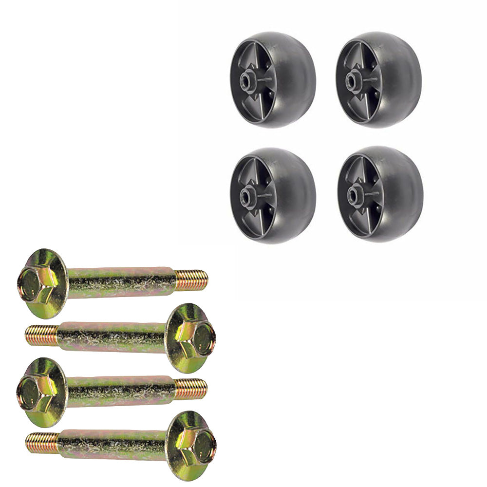 Qty 4: Wheel & Bolt Combo Fits Toro Replaces 112-0677-3SPOKES