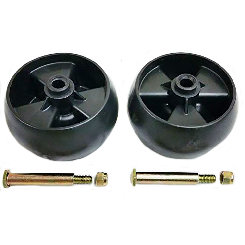Deck Wheel and Bolt & Lock Nut Set Fits Cub Cadet Replaces 734-04155