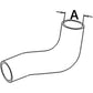 Upper Radiator Hose Fits Allis Chalmers Replaces 72089692