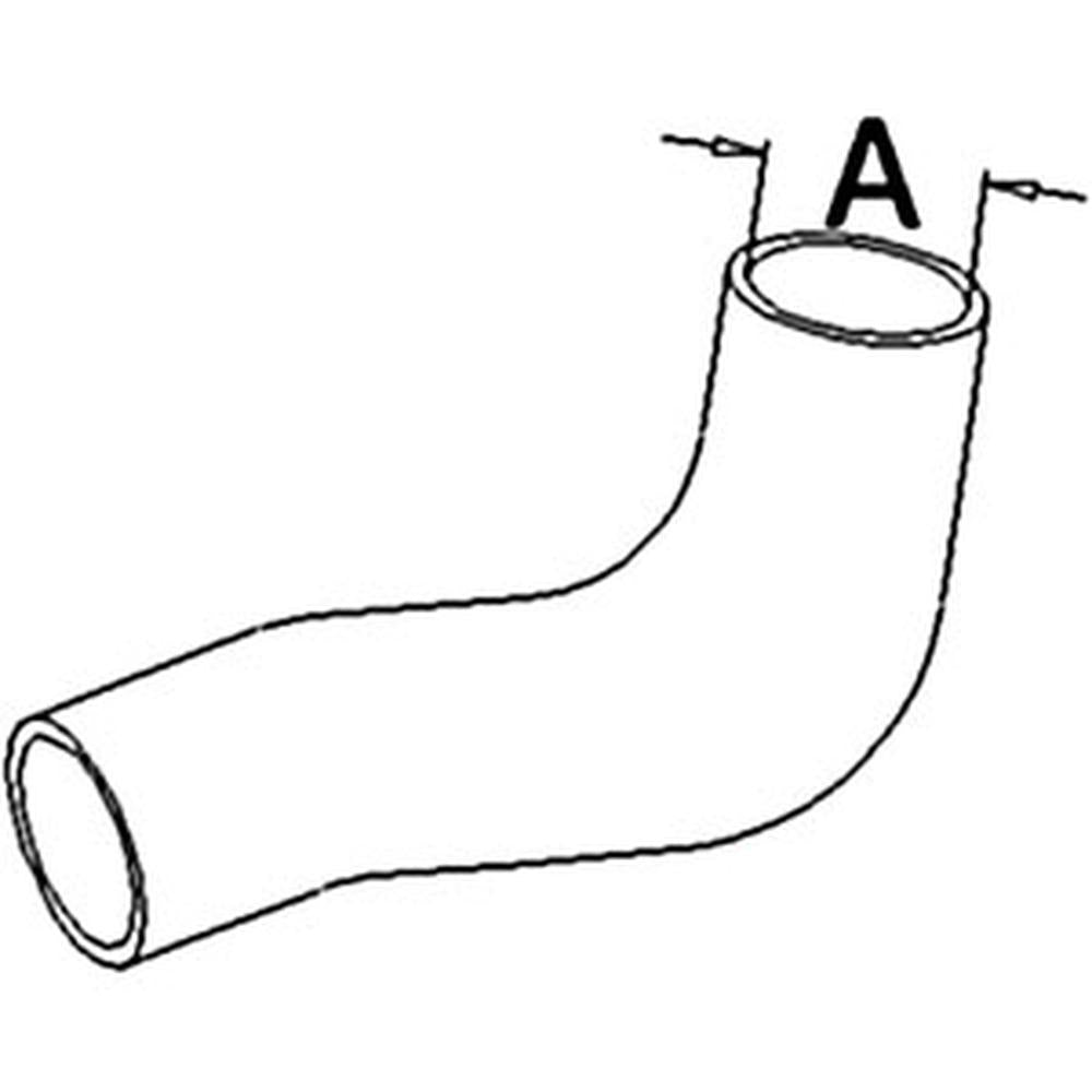 Long Tractor TX10443 Radiator Hose Upper Top 2310 2460 260 2510 2610 310 320 350