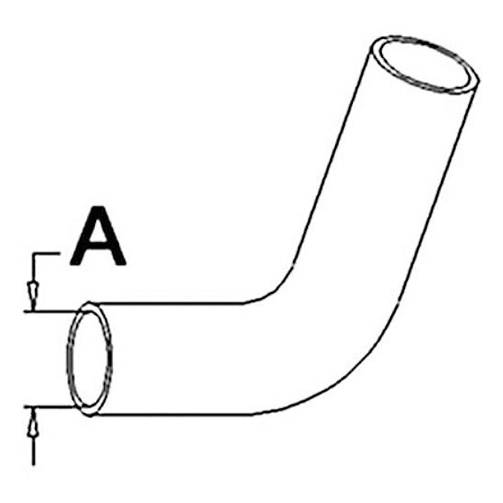 Upper Radiator Hose Fits Massey Ferguson Replaces 3280168M1