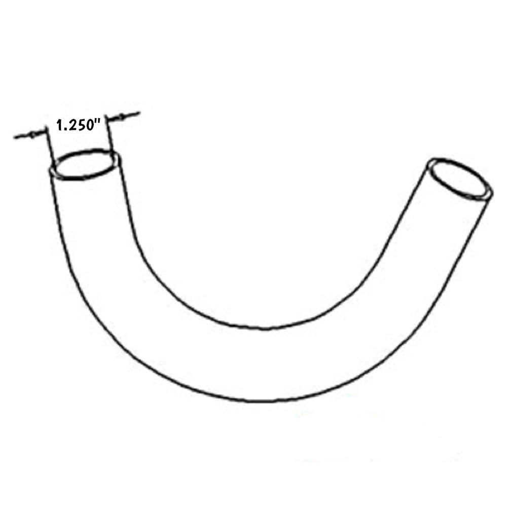 Lower Radiator Hose Fits Massey Ferguson Replaces 3280650M1