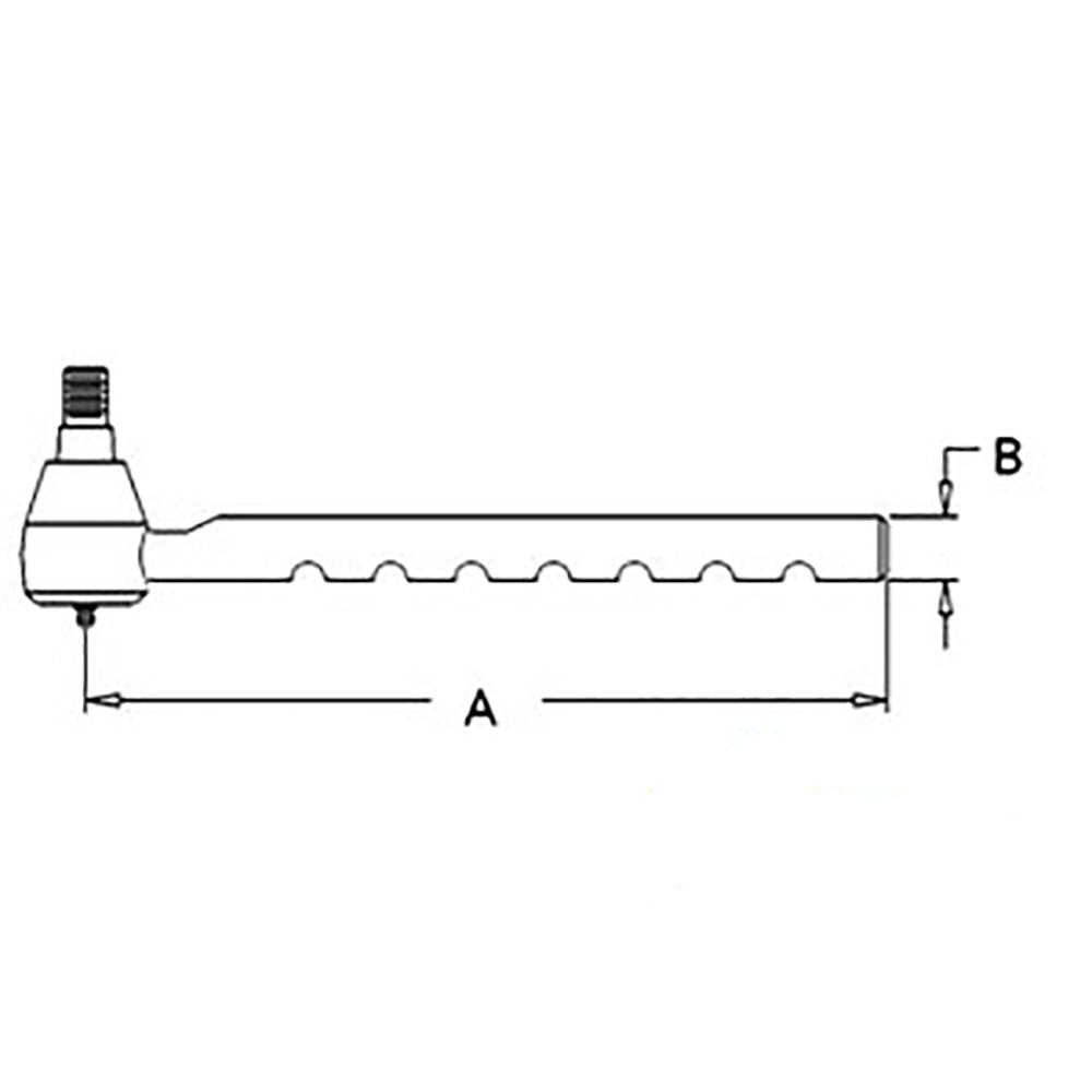 Tie Rod Fits Deutz Replaces 72161866