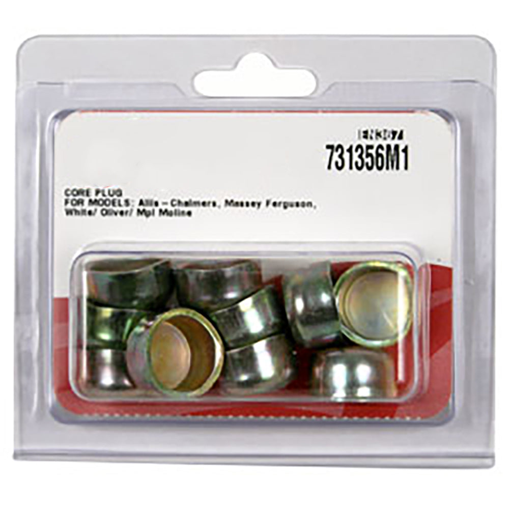 Cylinder Block Freeze Plugs (Pack of 10) Fits Massey Harris Replaces 159312A