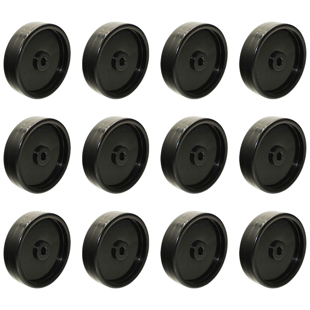 Qty. 12: Deck Wheels  Fits Universal Products