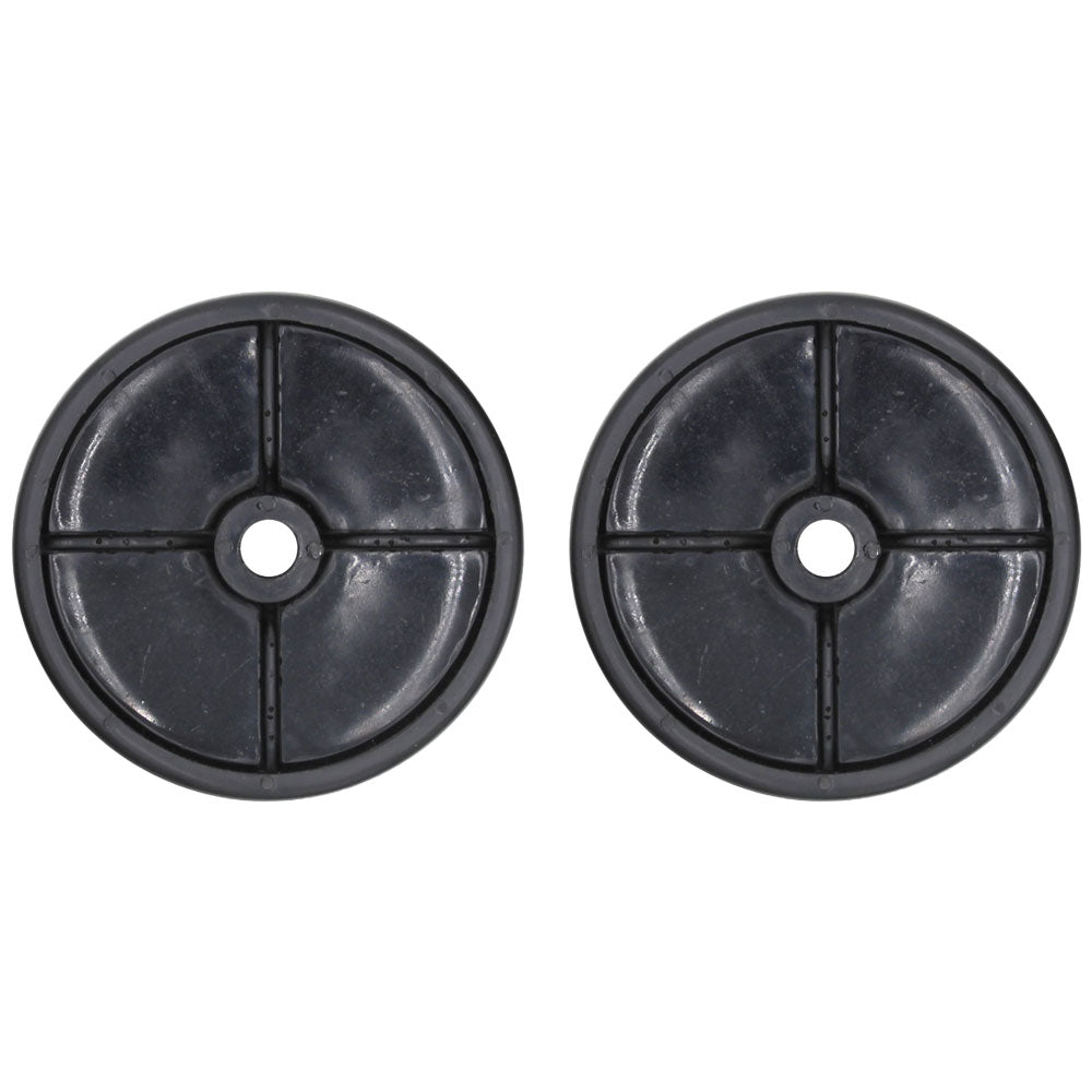 2 Deck Wheels for AYP 105455X, MTD 734-0973, 734-3058