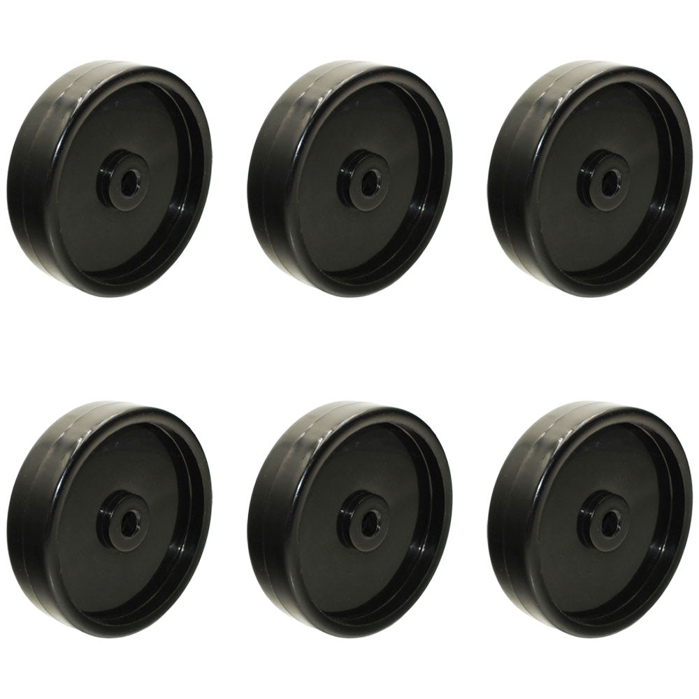 Qty 6: Deck Wheels  Fits Craftsman Replaces SPM209370317