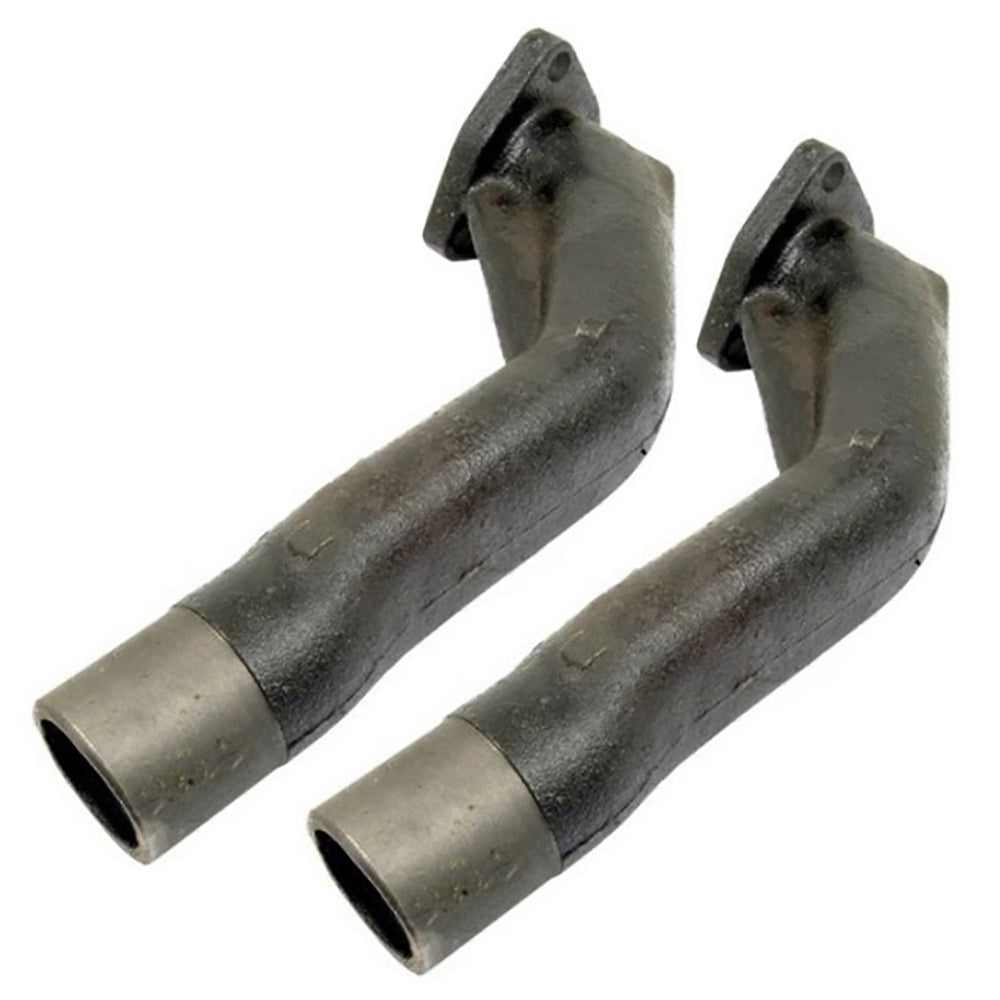 734700M1 Exhaust Manifold w Gaskets & Elbow Fits Massey Ferguson 175 180 255
