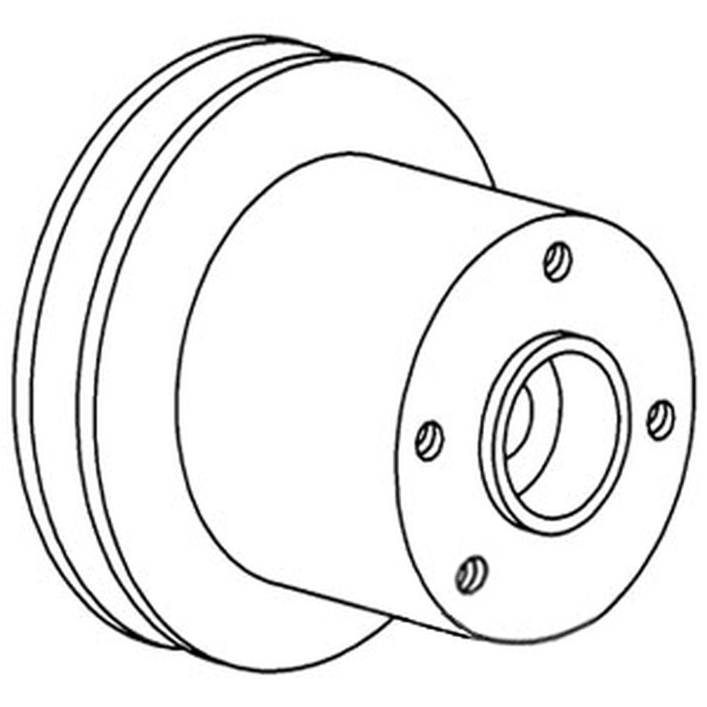 Water Pump Pulley Fits 175 180 184-4 255 265 275 300 50C 6500 DT6500 DT6530 DT75