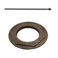 Steering Shaft & Hex Bearing
 Fits Craftsman Replaces 16121