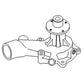 Water Pump w/o Pulley Fits MH2 4007621 4007666 74007666 74007666-A