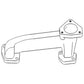 Manifold Fits 135 148 20D 20E 231 240P 240S 250 Diesel 740221M1 740221M1-A A-740