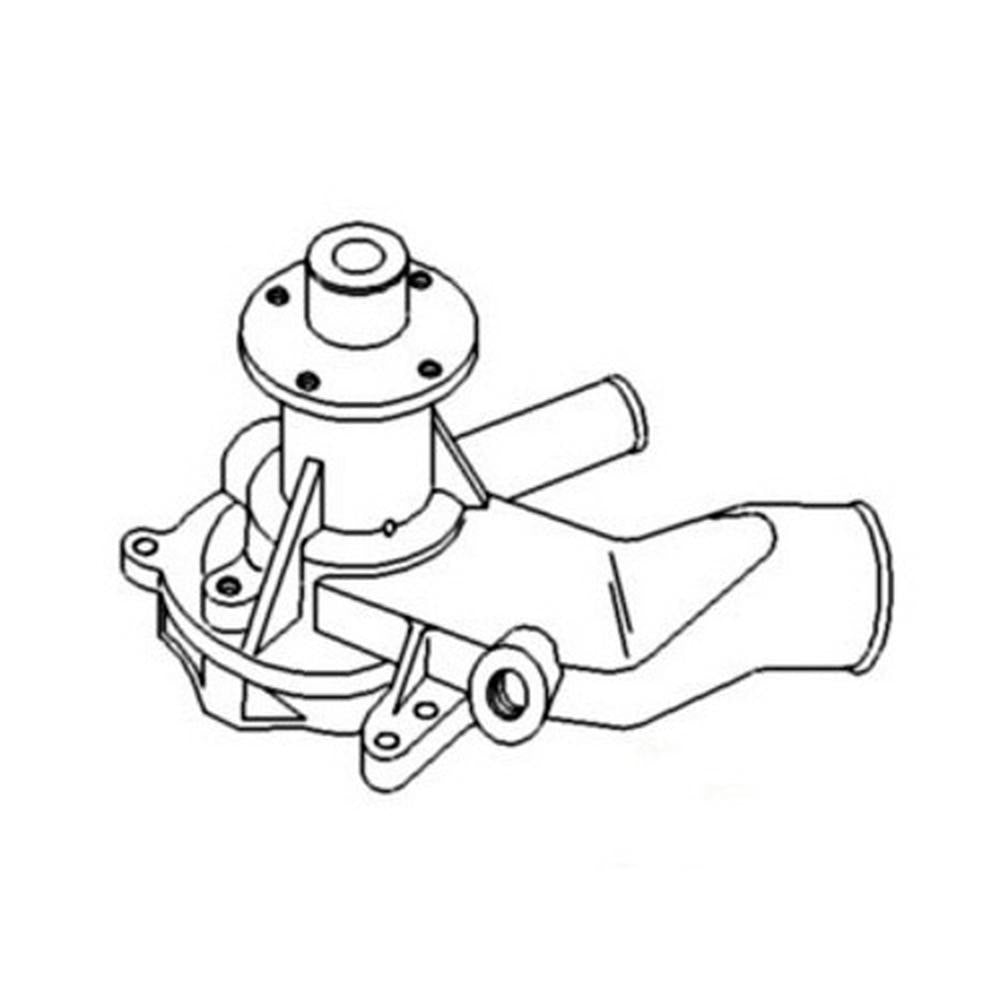 WN-74062321-PEX Pump, Water Fits Allis Chalmers 7010 7020 8010