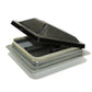 74111A-C1G1 Replacement 14" White Roof Vent w/ Smoke Colored Lid