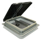 74111A-C1G1 Replacement 14" White Roof Vent w/ Smoke Colored Lid