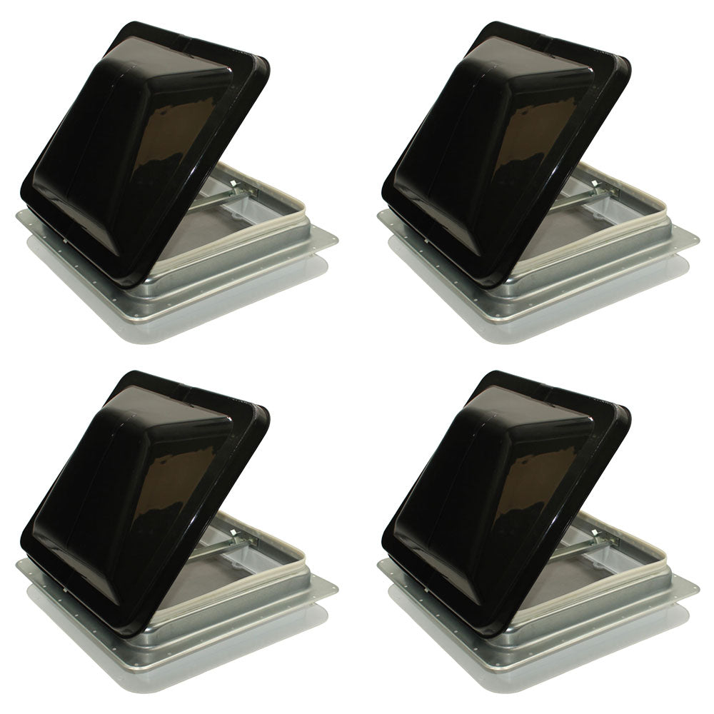 Title: Short 74111A-C1G1 Set of (4) Replacement 14" White Roof Vent w/ Smoke Col